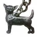 Liphontcta Chihuahua George Harris Pewter Keychain