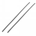 X Autohaux 2pcs 650mm 26inch 8x10mm 3 Section Rubber Windshield Wiper Blade Refills For Car