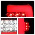 Acanii For 2000-2006 Chevy Suburban Tahoe Gmc Yukon Black Smoked W Led Tube Full Led Tail Lights Lamps Set Left Right Eotic Red