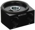 Moroso 23694 13 16 -16 Thread Universal Oil Cooler Sandwich Adapter 