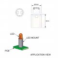Uxcell 400pcs 3 5x5x3mm Nylon Straight Insulating Tube Pcb Led Mount Standoff Spacer