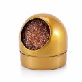 Flexzion Solder Cleaner With Brass Wooling Wire Sponge And Gold Dome-shaped Non-slip Solder Tray Housing Soldering Iron Tip No 