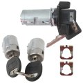 Ignition Key Switch Cylinder Set 701400 700843 Car Door Lock Kit Fit For G M C K2500 Sierra Cab Chassis 2-door 4 3l 262cu In V6 