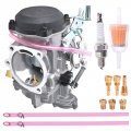 Carburetor Rebuild 40 Mm Replacement For Big Twin Sportster 883 1200 Glide Dyna X Xl 883 Carb Xlh883 27490-04 