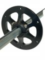 Racing Sprocket Hub For Go Kart And Mini Bike 1 In Bore Axle 6061 Billet Aluminum Black 
