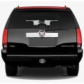 Ipick Image Made For Cadillac 3d Logo On Carbon Fiber Look Oval Billet Aluminum 2 Inch Tow Hitch Cover