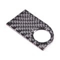Llkuang Soft Carbon Fiber Tailgate Switch Frame Fit For Maserati Ghibli Quattroporte 2014 2015 Car Interior Trunk Button