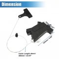 X Autohaux Fuel Door Lock Actuator 81590-b8000 For Hyundai Santa Fe 2013-2018 Xl 2019 Filler Opener Gas Release Handle W Cable