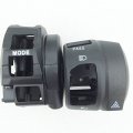 Semt-black Switch Housing Cover Compatible With 2008-2012 Suzuki Gsx 1300r Hayabusa 2007-2008 Gsx-r 1000 2008-2011 Gsxr 600 750