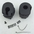 Semt-black Switch Housing Cover Compatible With 2008-2012 Suzuki Gsx 1300r Hayabusa 2007-2008 Gsx-r 1000 2008-2011 Gsxr 600 750