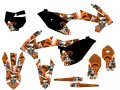 2018-2023 Sx 85 Jester Orange Senge Graphics Complete Kit For Ktm
