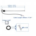X Autohaux 240-33 Ohms 400mm Fuel Tank Sending Unit Water Level Gauge Sensor Stainless Steel For Marine Truck Boat Car