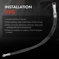 A-premium A C Suction Line Hose Assembly Compatible With Ford Ltd Crown Victoria Country Squire 1989-1991 Lincoln Town Car