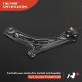 A-premium Front Left Lower Control Arm With Ball Joint Bushing Compatible Volkswagen Passat 2012-2021 Beetle 2012-2019 Replace