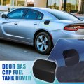 X Autohaux Black Fuel Tank Cover Door Gas Filler Cap Replacement Accessories For Dodge Charger 2011-2021