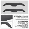 Rv Fender Skirt Replacement Tandem Trailer Fenders For Rvs And Campers Black Plastic 69 3 In W X 10 8 H Et-563-mb-z1 2 Pack