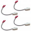 4pcs Car Speaker Wiring Harness Connector Adapter For 2020 Jeep Grand Cherokee Trackhawk Sport Utility 4-door