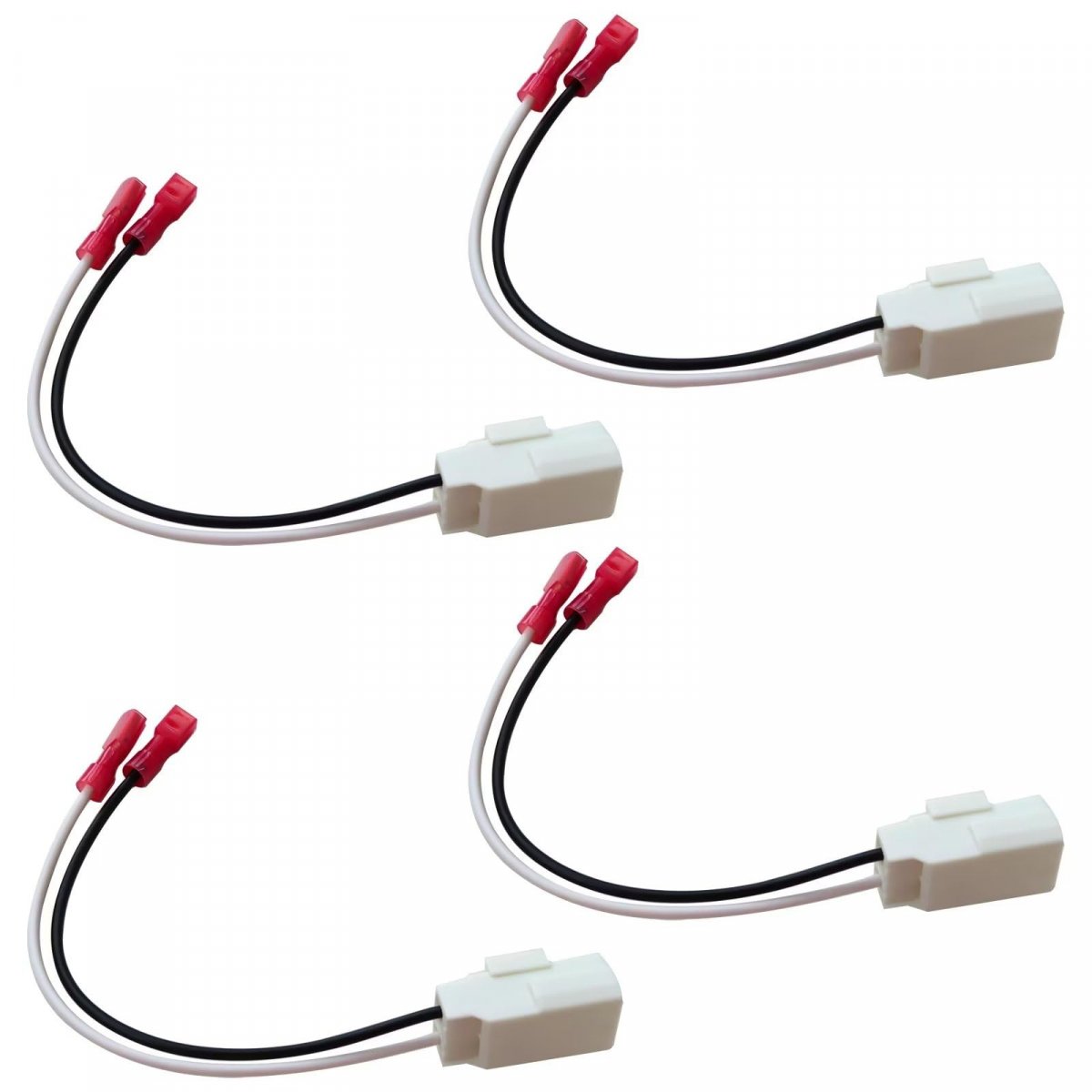 4pcs Car Speaker Wiring Harness Connector Adapter For 2020 Jeep Grand Cherokee Trackhawk Sport Utility 4-door