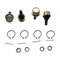 4pcs Atv Utv A-arm Front Ball Joint Joints Set Upper And Lower For 1997 1998 1999 2000 2001 2002 2003 2004 2005 Honda 400