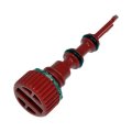 Radiator Drain Cock For Dodge Durango 2011 To 2021 M11 Coarse Thread Plastic And Steel Red With Washer Replaces 5140661aa 
