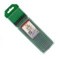 Wt-20 Tig Welding Torch Red Tungsten Electrode 1 8 X 6 3 2x150mm 2 Thoriated Case Of 10 Pieces