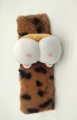 Seemehappy Furry Car Seatbelt Covers For Adults Cute Animal Pad Shoulder Neck Cushion Protector Accessories Corgi