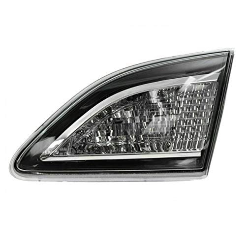Partomotive For 10-13 Mazda3 Sedan Inner Back-up Taillight Taillamp Rear Clear Backup Tail Light Lamp Right Passenger Side