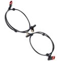 Abs Wheel Speed Sensor Left Right Rear Fit For 2007-2010 Mercedes-benz Cl550 Cl600 Als1897 2pcs 