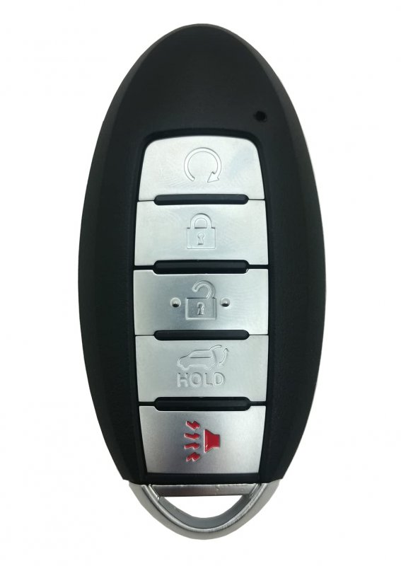 Keyless Entry Remote Smart Key Fob Shell Case For Nissan Altima Maxima Murano Pathfinder Infiniti Jx35 Q50 Q60 Qx60 Silver