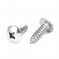 M6x20mm 316 Stainless Steel Truss Phillips Head Self Tapping Screws 5pcs 