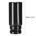 1 2 Drive By 24mm Deep Impact Socket Heat-treated Cr-v Steel 6-point Metric Sizes