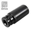 1 2 Drive By 24mm Deep Impact Socket Heat-treated Cr-v Steel 6-point Metric Sizes