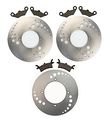 06 Front Rear Brake Rotors And Pads Polaris Sportsman 450 2006 