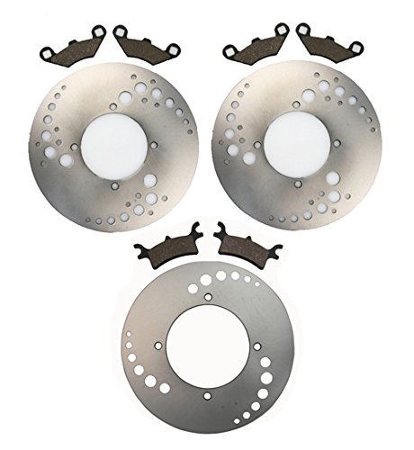 06 Front Rear Brake Rotors And Pads Polaris Sportsman 450 2006