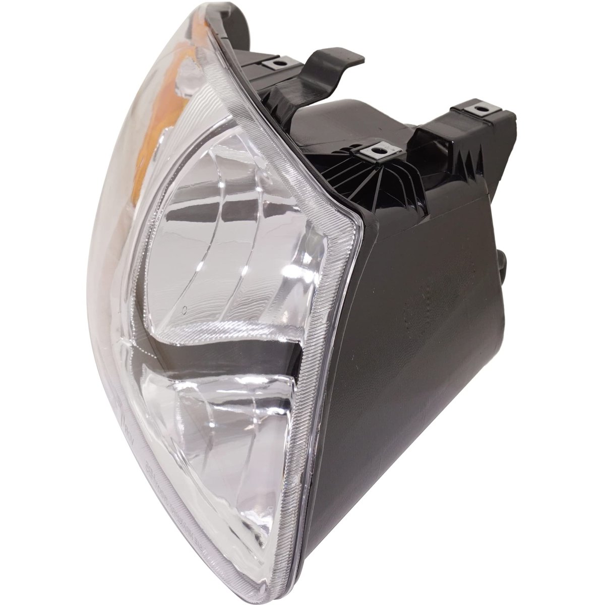 Passenger Side Headlight With Bulbs Halogen For 2001 To 2007 Caravan 113 In Wheelbase Without Turn Signal Light Bulb Replaces