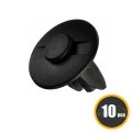 Multi Purpose Retainers For Chevy Astro 1995 To 2005 10 Pieces Replacement Black Plastic Standard Style Rivets