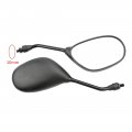 Goofit 10mm Black Plastic Rear View Mirror For 50cc 70cc 90cc 110cc 125cc 150cc 200cc 250cc Atv Scooter