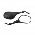 Goofit 10mm Black Plastic Rear View Mirror For 50cc 70cc 90cc 110cc 125cc 150cc 200cc 250cc Atv Scooter