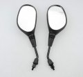 Goofit 10mm Black Plastic Rear View Mirror For 50cc 70cc 90cc 110cc 125cc 150cc 200cc 250cc Atv Scooter