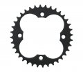 Fits Honda 400ex Trx400ex 520-94 Red Non O Ring Chain Sprocket Black 15 36