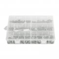 Topteng 177pcs Universal Motorcycle Sportbike Windscreen Fairing Bolts Kit Fastener Clips Screws Aluminum