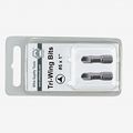 Wiha 71913 5 X 25mm Tri-wing Insert Bit 2 Pack 