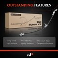 A-premium Rear Driver Brake Hydraulic Hose Compatible With Select Acura And Honda Models Ilx 2013-2015 Civic 2012-2015 Replace