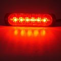 Xt Auto 6led Car Truck Emergency Beacon Warning Hazard Flash Strobe Light Red 4-pack 