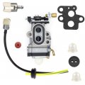 Carburetor Fit For Shindaiwa T195s Trimmer Cutter Parts Number A021002250 With Gaskets Fuel Line Filter Valve Kit