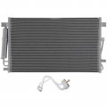 Ocpty Aluminum A C Condenser Replacement Fit For 2013-2018 Nissan Altima 2 5l 2011-2018 2016-2018 Maxima 3