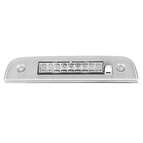 Led Third Brake Light Chrome Housing For 07-12 Dodge Nitro 3bl-dnit07-led-ch High Mount Tail Bar With Clear Polycarbonate Lens