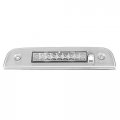 Led Third Brake Light Chrome Housing For 07-12 Dodge Nitro 3bl-dnit07-led-ch High Mount Tail Bar With Clear Polycarbonate Lens 