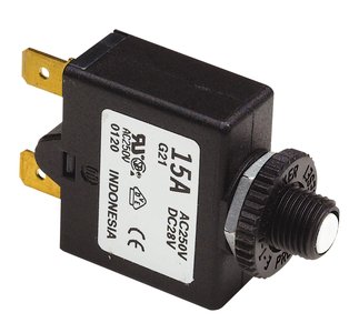 Circuit Breaker 5a Push Reset