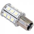 Hqrp 4-pack Ba15d Bayonet Base 24leds Dual Contact Smd Led Marine Boat Bulb For 1154 2057 2357 2397 3497 1016 1034 7528